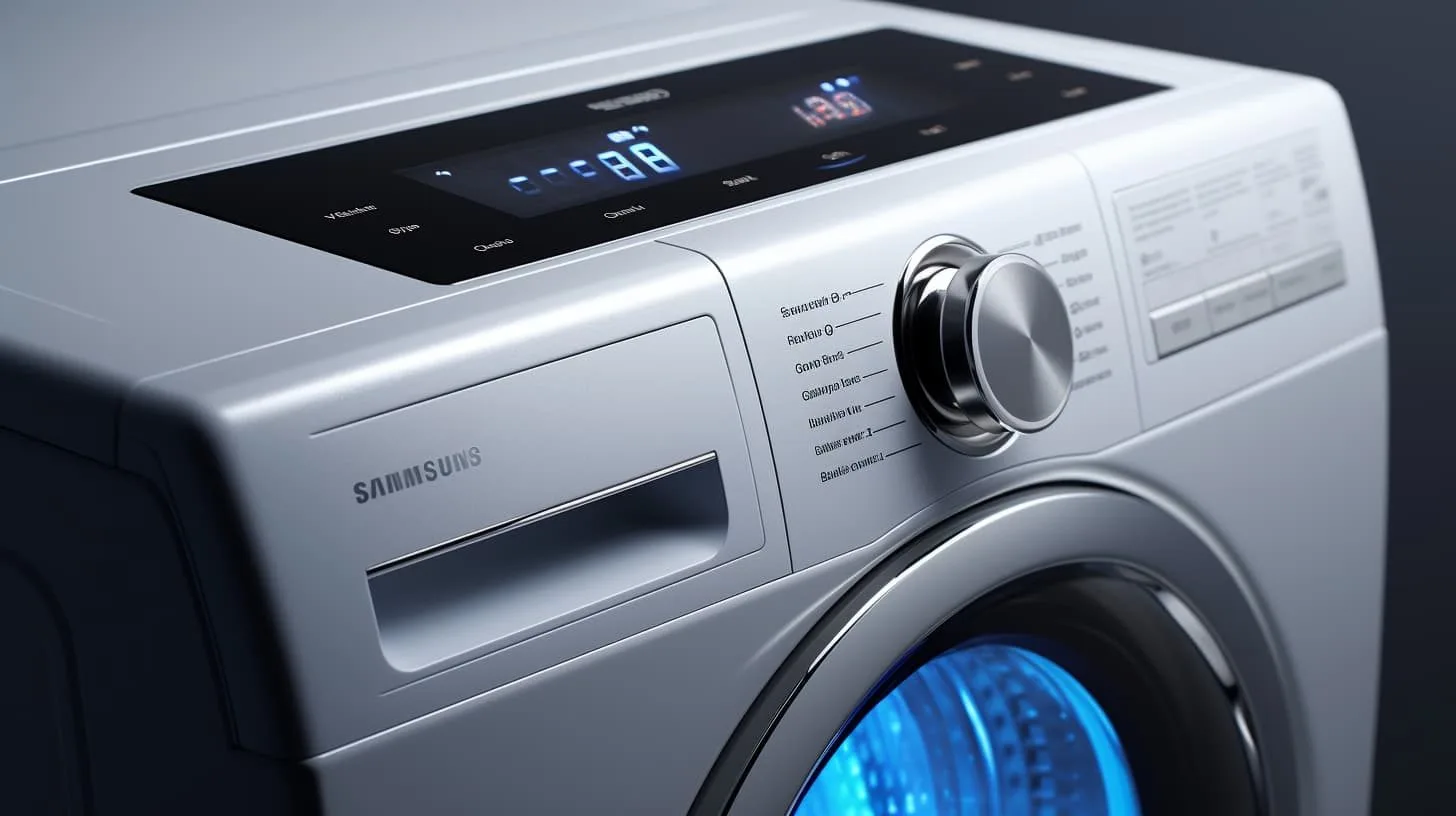 Kody błędów w pralce Samsung – 3C, 3E, 1E lub 5C i inne?
